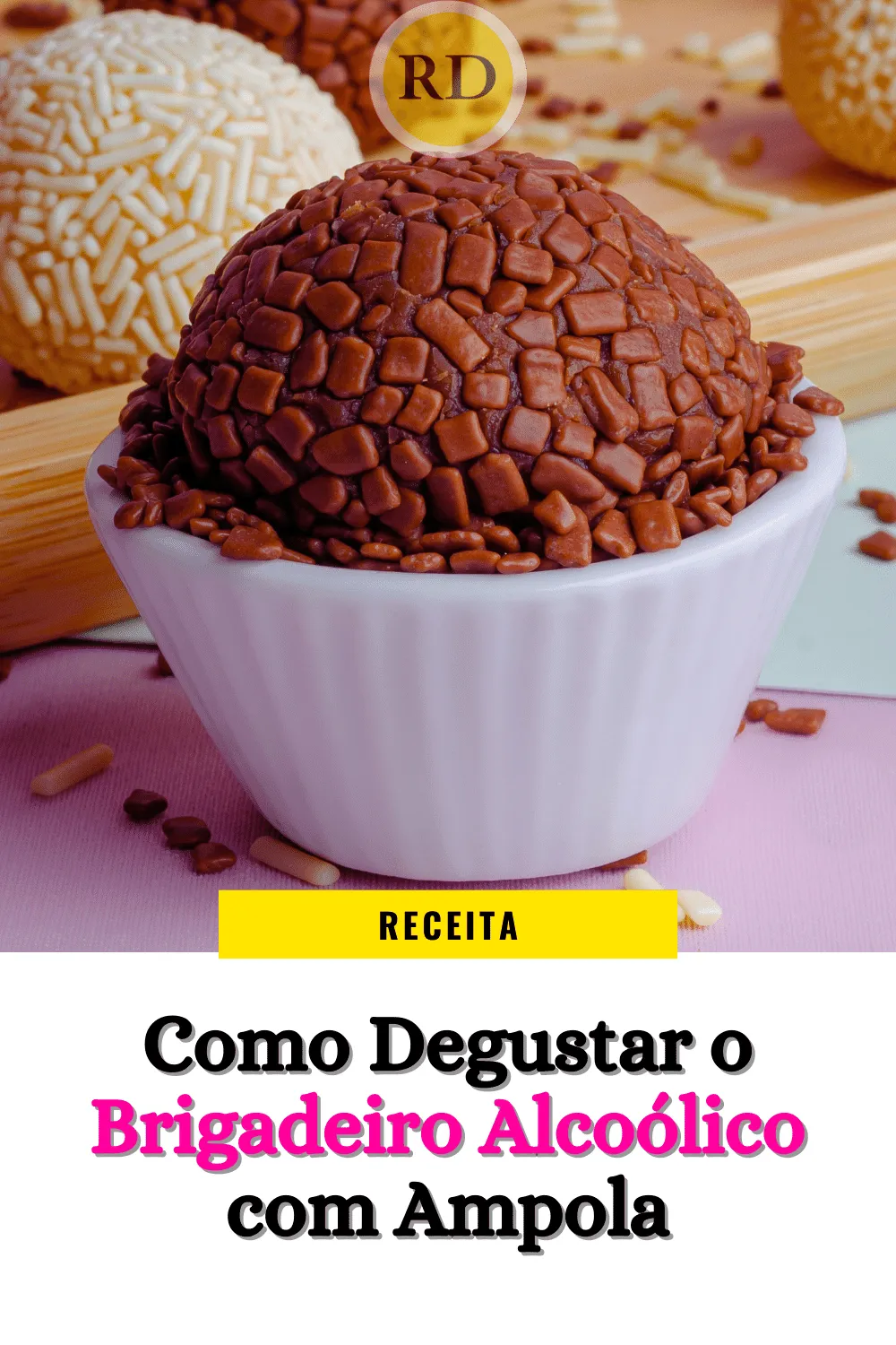 Como Degustar o Brigadeiro Alcoólico com Ampola