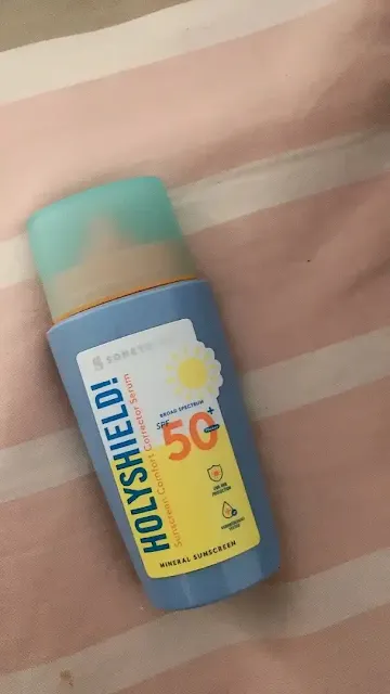 somethinc holyshield sunscreen comfort corrector serum spf 50+ pa++++ Ingredients