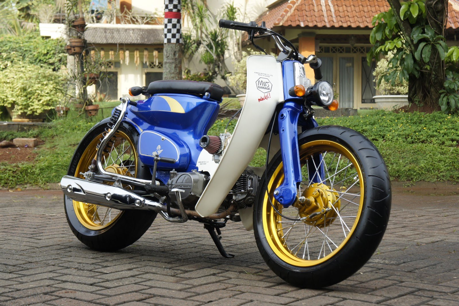 50 Foto Modifikasi Standart Motor Honda Astrea Grand Ke C70