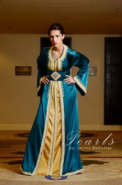 caftan marocain 2013 en satin duchess