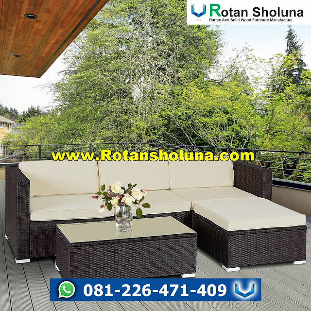 Furniture Rotan Sintetis Sofa, Sofa Anyaman Rotan Sintetis, Sofa Rotan Sintetis Bandung