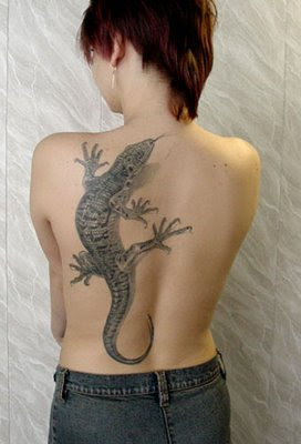 3D Tattoo woman the Real