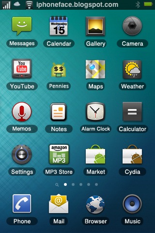 iphone theme for android