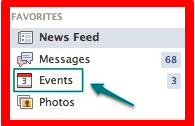 Private Events on Facebook