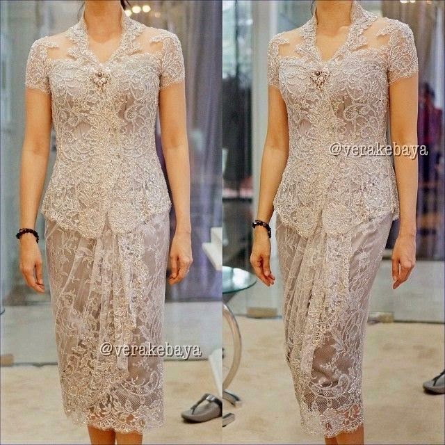 Model Kebaya  Lengan  Pendek  Yang Cantik untuk Acara Kasual 