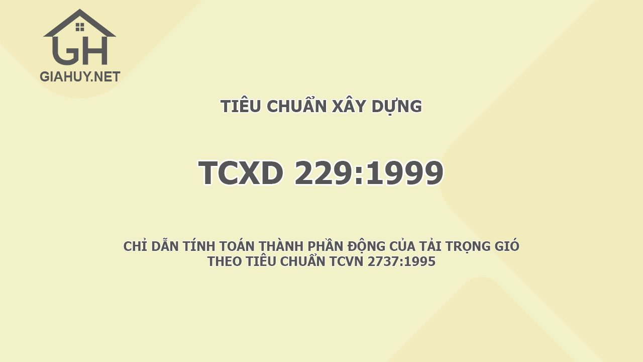Tiêu chuẩn xây dựng TCXD 229:1999