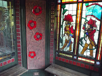 Gazebo right panel, Mona Vale Garden - Christchurch, New Zealand