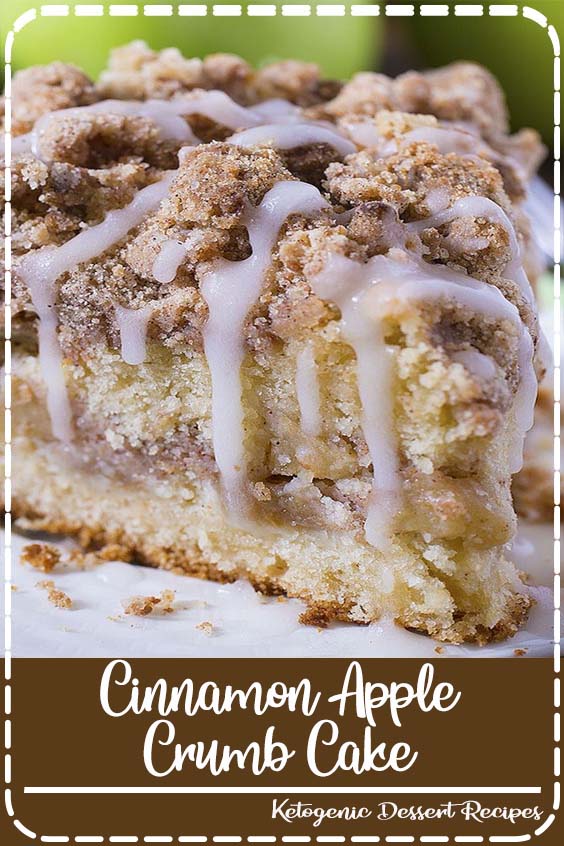 Are you ready for fall baking? Cinnamon Apple Crumb Cake is the perfect dessert for crisp weather coming up.