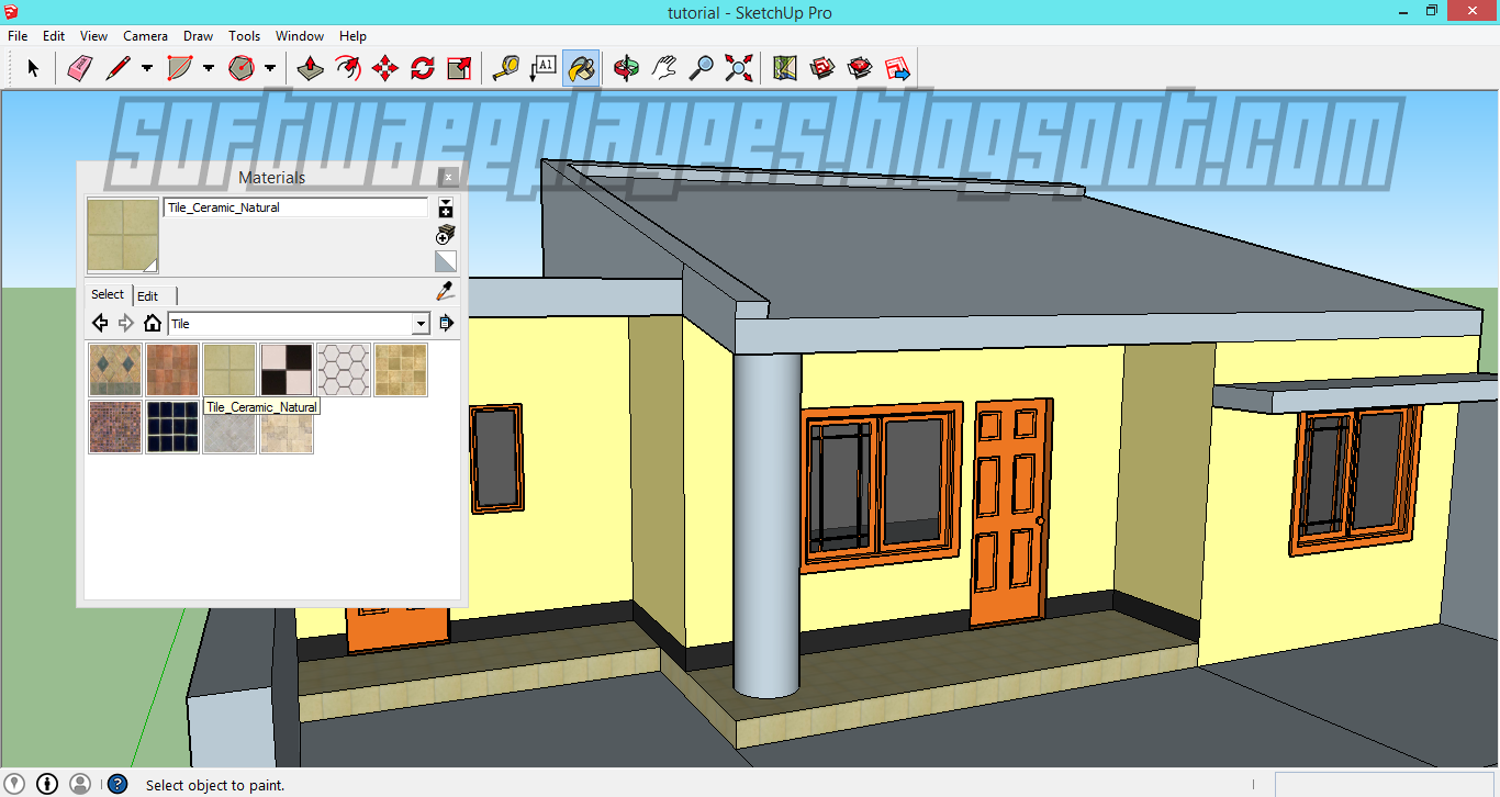 Desain Rumah Minimalis Sketchup Homkonsep