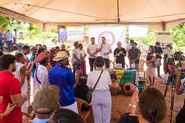 Em Pombal, governador em exercício visita quilombo e entrega equipamentos em cooperativa de produtores rurais