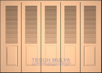 PD TEGUH MULYA Harga Pintu Garasi Kayu 