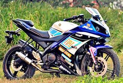 Foto Modifikasi Motor Yamaha R15 Keren