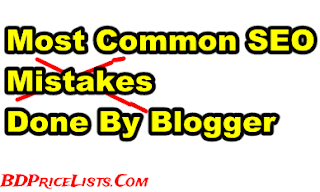 The 5 Common SEO Mistakes Done by Blogger