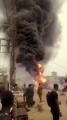 Tanker Fire Incident at a Filling Station in Ire, Osun State 5