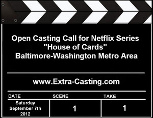 House of Cards Bel Air Open Casting Call