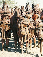 Backside of Himba women