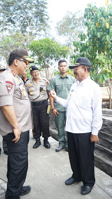 Pantau Pemilu, Pemkab Karangasem Terima Kunjungan Kapolda Bali