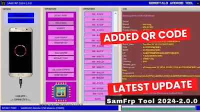 Sam FRP Tool 2024–2.0.0 Has Been Released (New QR Code Added) Free Download 2024