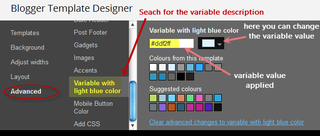  nosotros are going larn most the CSS Variable Definitions for Colors in addition to Fonts that could move  How to add together custom Variable definitions to Blogger 