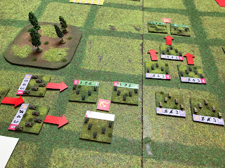 German armour attacks the dug in Soviets