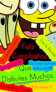 Feliz CumpleañosTarjeta de Cumpleaños. Etiquetas: Tarjetas de Cumpleaños (bob sponja postal de cumpleaã±os para regalar)