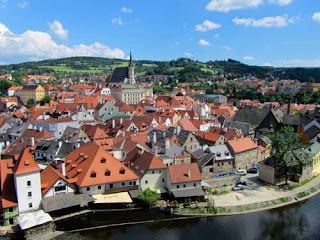 Beautiful Cesky Krumlov, Czech Republic