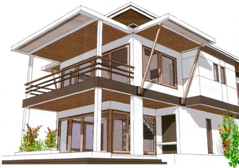 Cantik Desain Rumah Joglo Minimalis