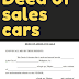 Deed of sales cars