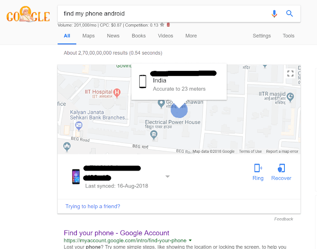 Google- Find My Device