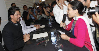 Shahrukh Khan at Espaces Saada Press Conference in Casablanca