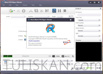 Xilisoft DVD Ripper Ultimate 7.7.2 Full Version