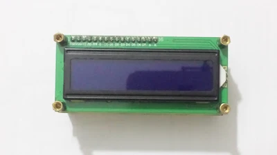 AT89C52 interfaces to a 16x2 character LCD
