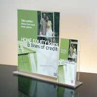 Brochure Sign Holder