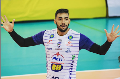 Thiago Marques no JF Vôlei