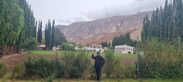 Im Moment bin ich auf Exerzitien in Molino bei Potosí Bolivien.