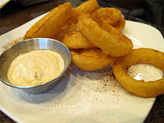 Chili Rubbed Onion Rings with Remoulade