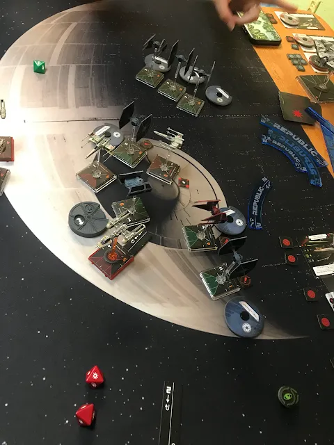 X-Wing Battle of Yavin