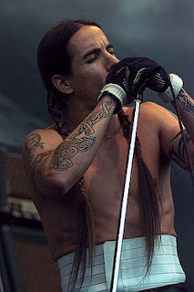 Anthony Kiedis Tattoo on the hand 