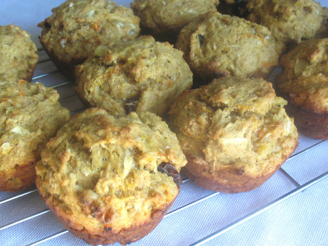 Vegan Morning Glory Muffins