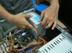 memasang PSU