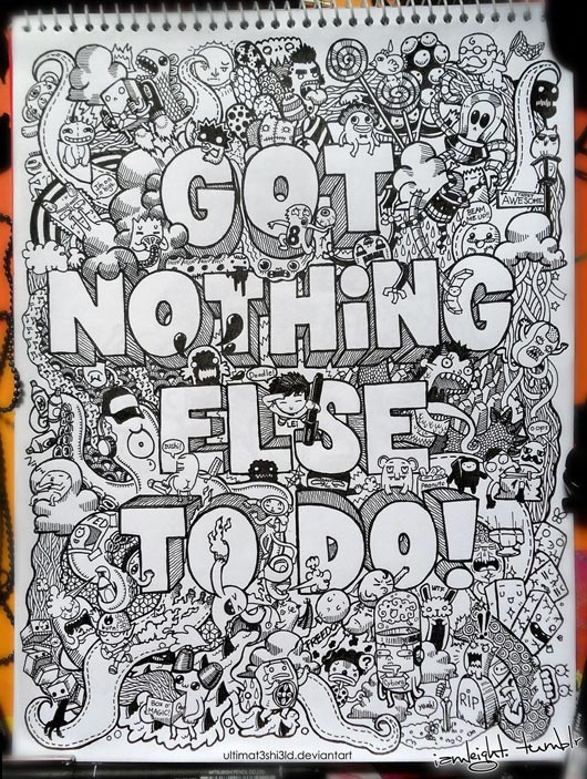 Doodle Art : 40+ Awesome Doodle Art Inspiration Examples 