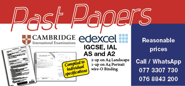 Past Papers - Edexcel & Cambridge [IGCSE, GCE, IAL, AS & A2]