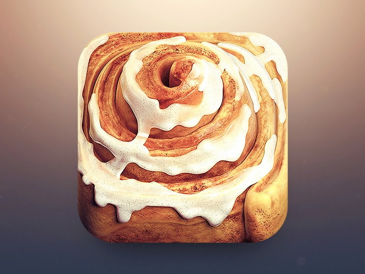 Cinnamon Roll 3D Cinnamon