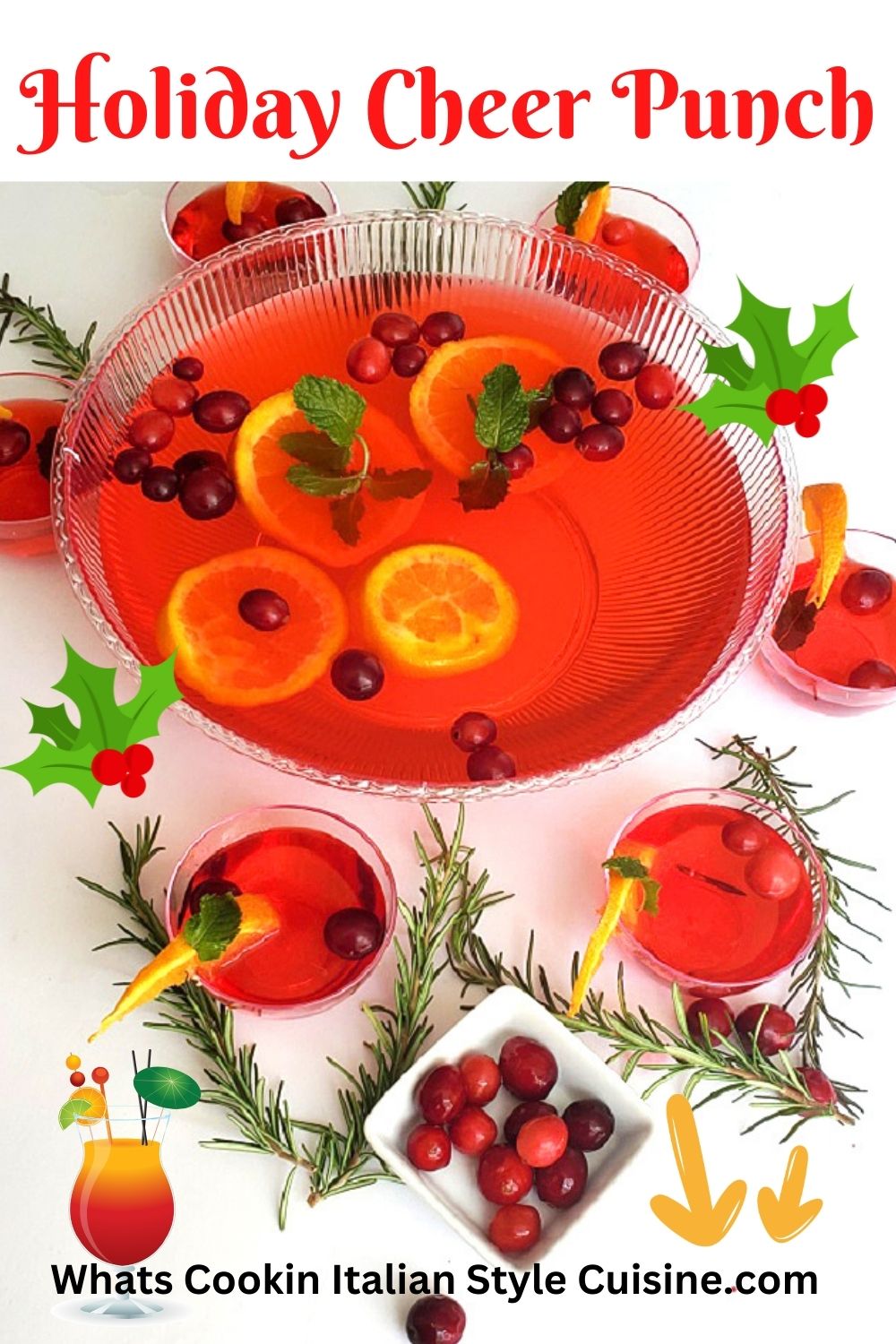 pin for later holiday cheer punch