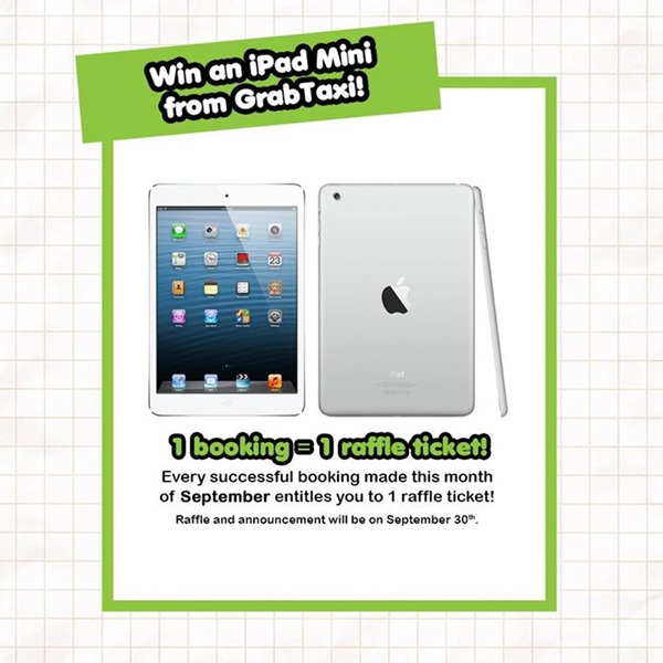 EDnything_GrabTaxi Win an Ipad