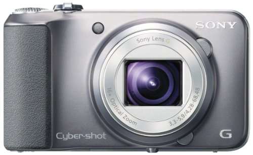 Sony Cyber-shot DSC-H90 16.1 MP Digital Camera with 16x Optical Zoom and 3.0-inch LCD  (Silver) (2012 Model)