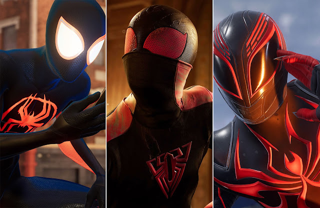 Tutti i costumi Spider-Man Miles Morales -Marvel's Spider-Man 2