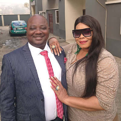 Veteran Actress Chinyere Wilfred shows off her family,Husband and children