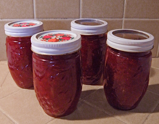 4 jars of jam