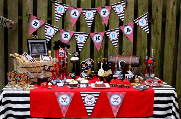 Pirate Themed Birthday Party